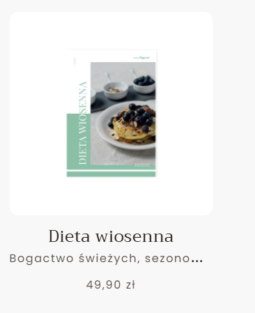 Dieta Wiosenna — przykładowy zestaw posiłków